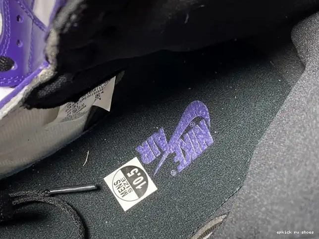 Cheap 1 Jordan Court Purple 555088-500 Air High OG 0607